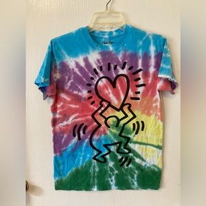 Keith Haring Tie Dye Tee Shirt